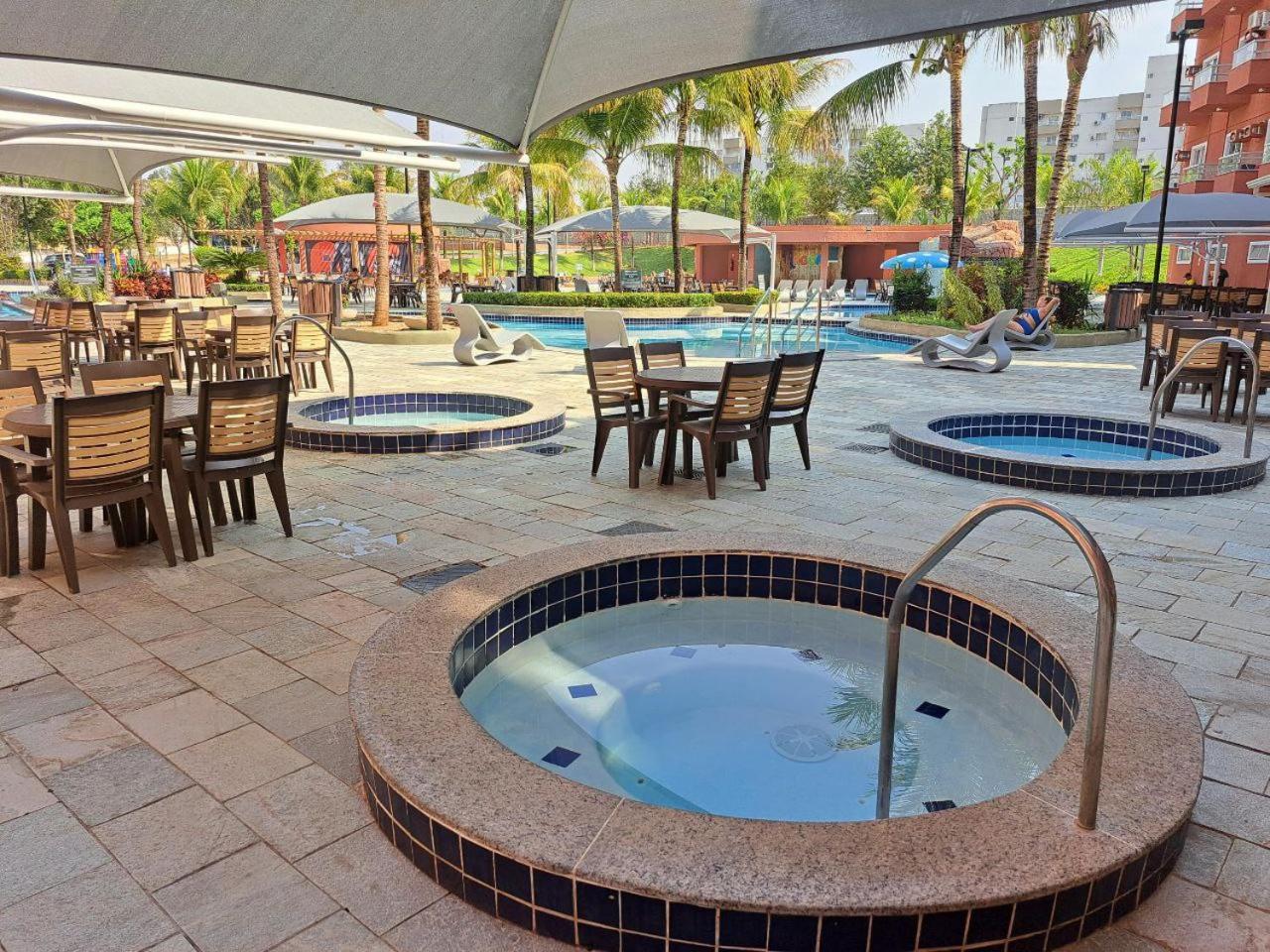 Lagoa Quente Hotel E Parque 卡达斯诺瓦斯 外观 照片